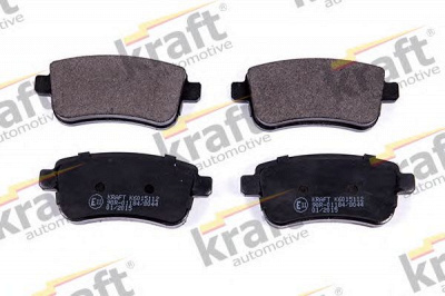 KRAFT AUTOMOTIVE 6015112 -  Комплект тормозных колодок, дисковый тормоз